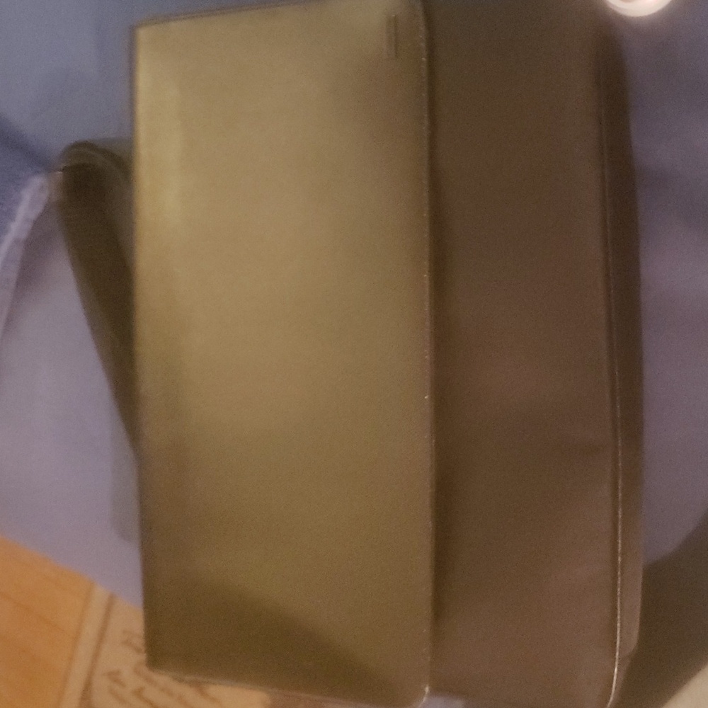 Calvin Klein Nylon & Saffiano Leather Messenger Bag